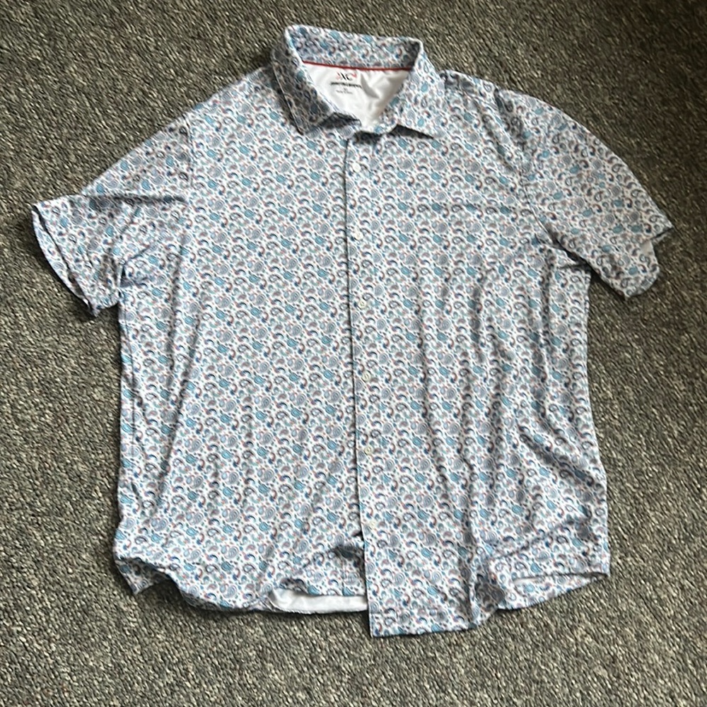 Johnston & Murphy Paisley Golf shirt